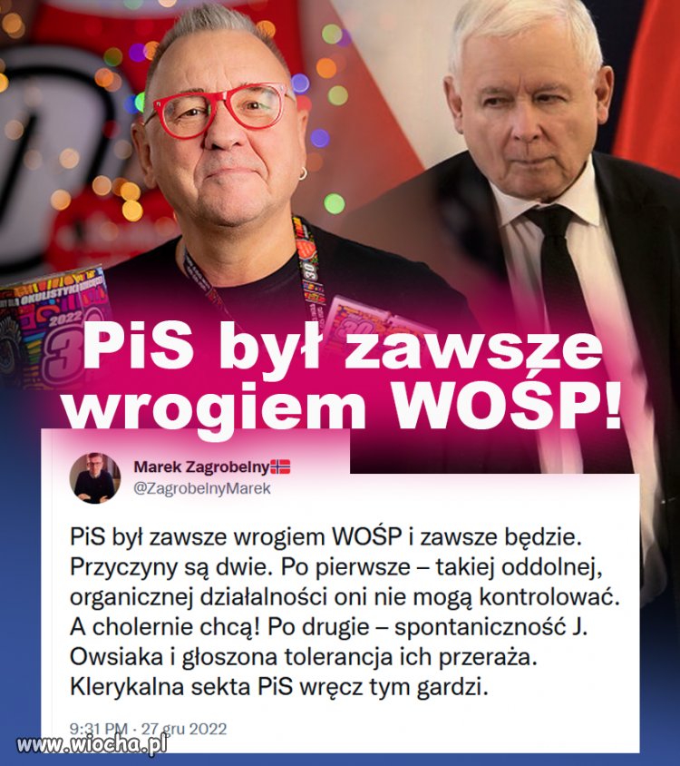 Drażni ich poparcie dla działalności
