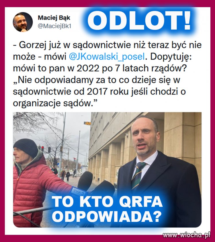 Kto za to odpowiada po 7 latach rządów PIS? Tusk, UE, cykliści... ???