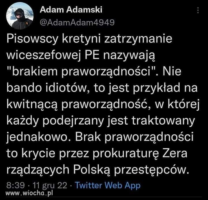 Kretyni odwracają kota ogonem a tłuszcza się zgadza.