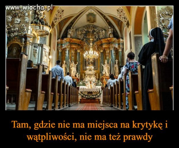 Oświata i rozwój cywilizacji, największym wrogiem kościoła!
