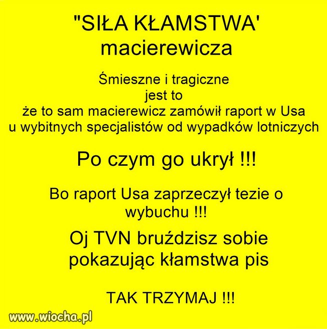 I tak od lat, kłamią, knują, szczują i kradną...