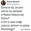 Przecież jej zarobek trafia do kasy PiS czyli  kaczora.