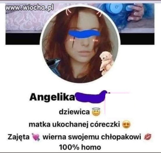 Dziewica z dzieckiem, lesbijka
