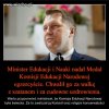 Brakuje mi słów...Ani to minister, ani edukacji!