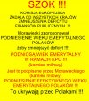 Przypomnę, że PiS wygrał wybory, obniżając wiek emerytalny!