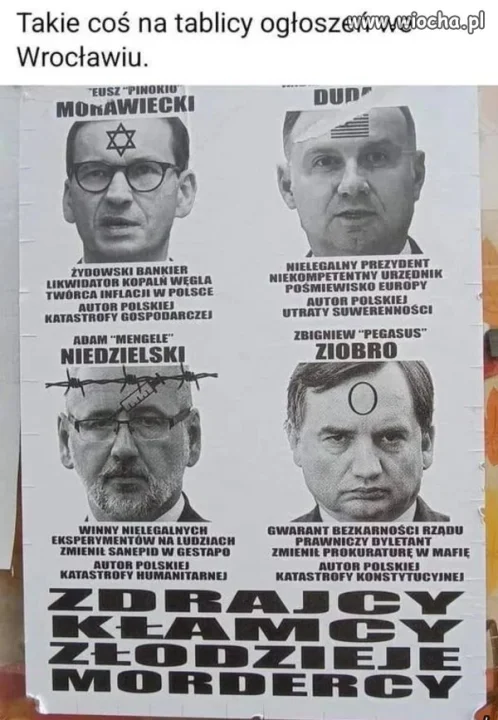Tablica ogłoszeń we Wrocławiu 
