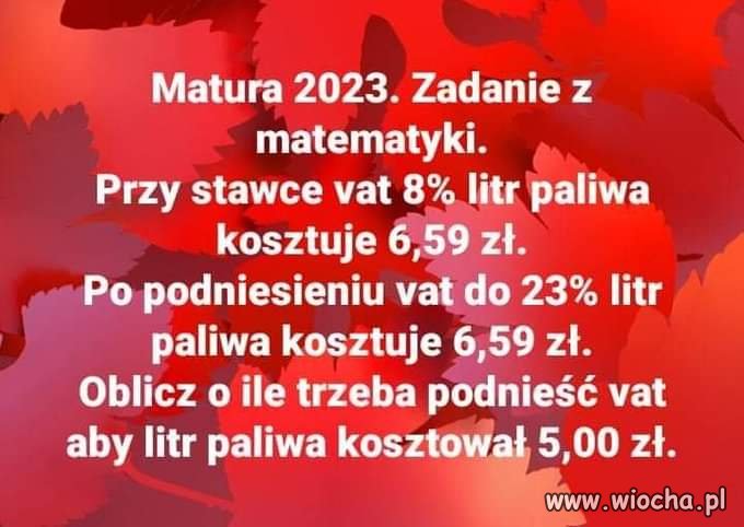 Matura 2023