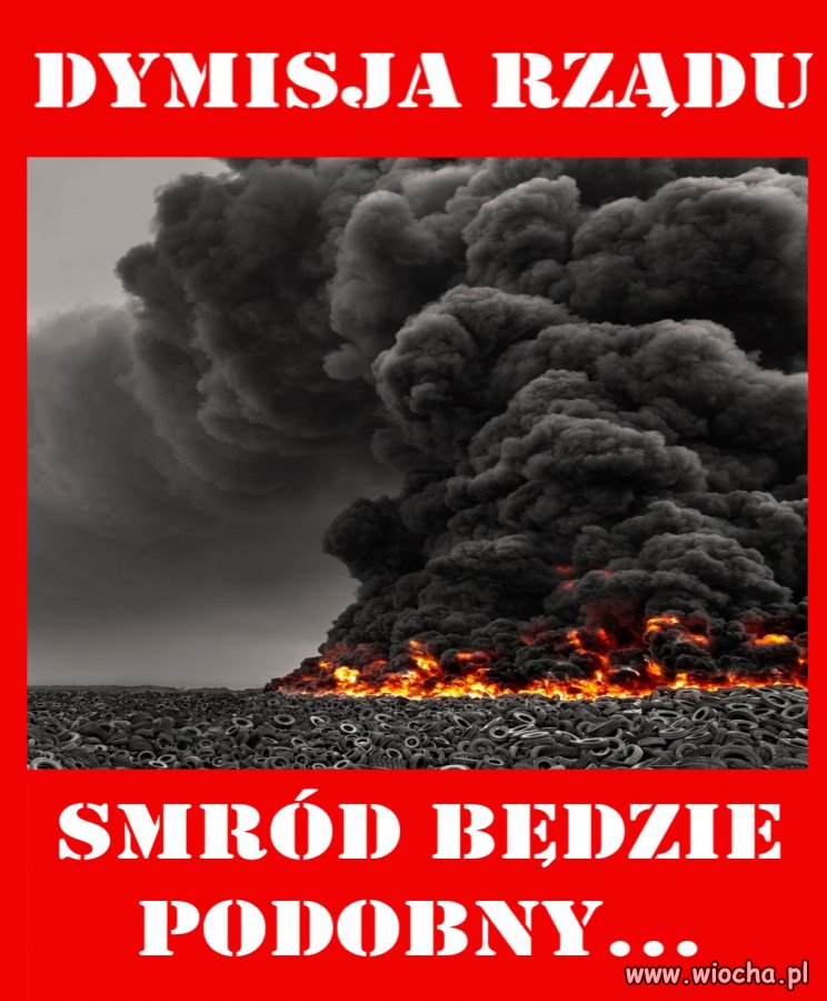 Dymisja rządu. Koloryzowane.