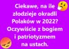 Takich złodziei część Polaków wybrała do rządzenia krajem, tylko przykro że wszyscy ponosimy koszty...