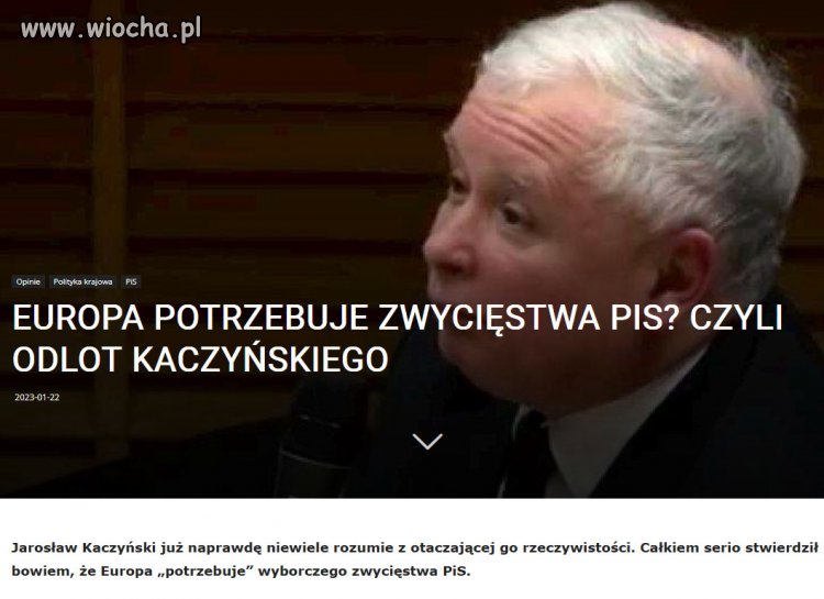 PiS jest jak zadra w dupie Unii Europejskiej...!
