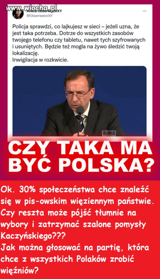Pisowska inwigilacja 