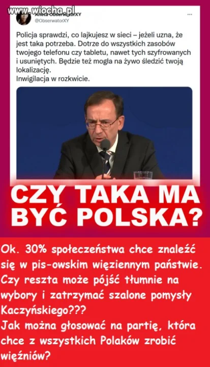 Pisowska inwigilacja 