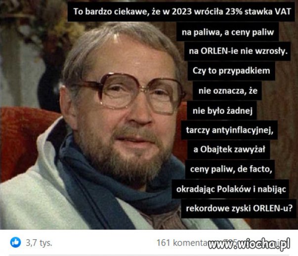 Po to tworzy się państwowe monopole, żeby kroić obywateli