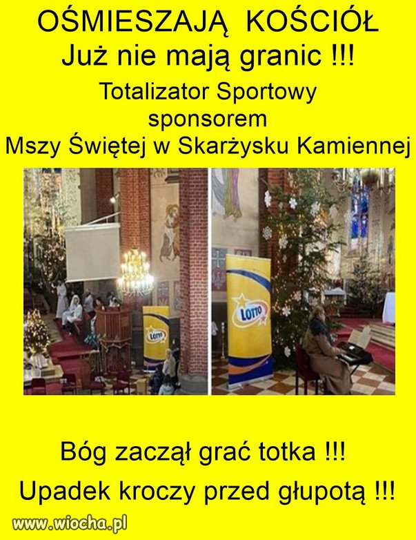 Tak Ministerstwo Finansów sponsoruje sektę kościoła!