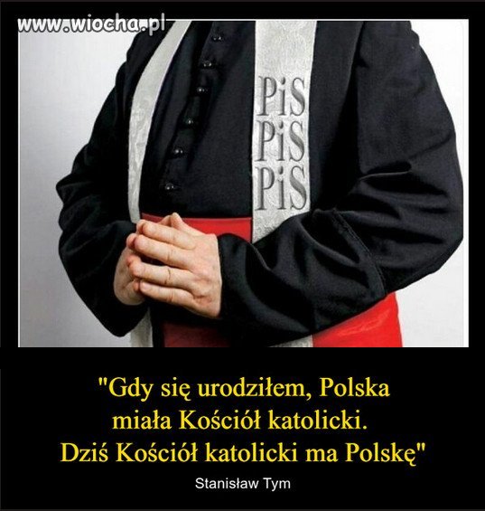 Czasy w Polsce się zmieniają...