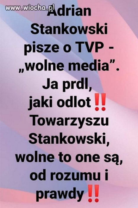 Dla każdego głupiego, cos miłego w TVPis... 