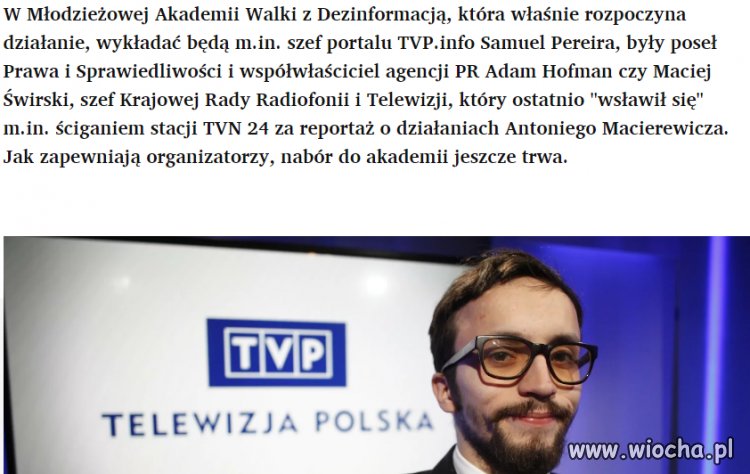 Brakuje pinokia wykładającego o prawdomówności
