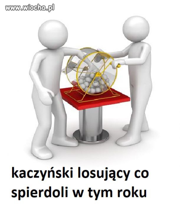 Noworoczne losowanie kaczora