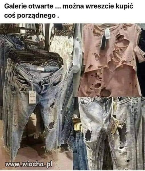 Tylko nie idzcie w nich do babci