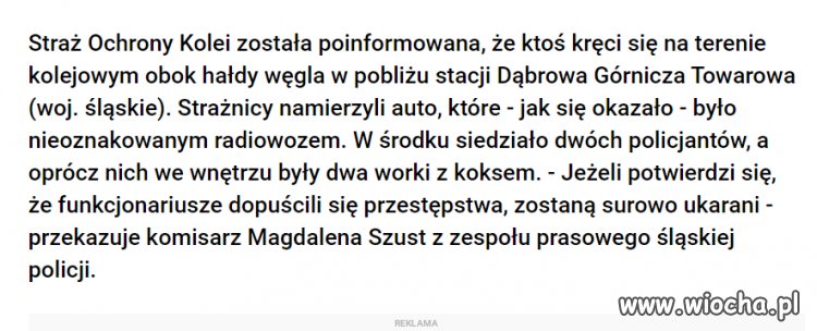 Radiowozem na szaber