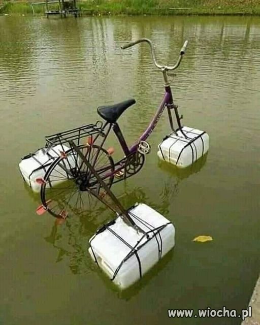 Sprzedam rowerek do pływania po pisowskim kanale