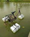 Sprzedam rowerek do pływania po pisowskim kanale