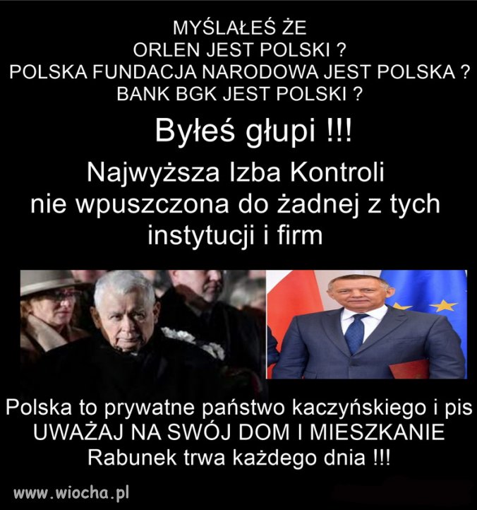 Jeszcze jedna kadencja PiSu i będzie totalna dyktatura!