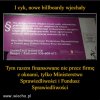 Minister Zero działa od Nowego Roku...