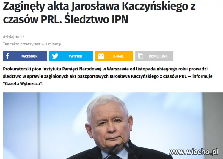 Akta nie zaginęły raczej przypadkowo