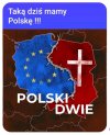 Polska pis-em podzielona
