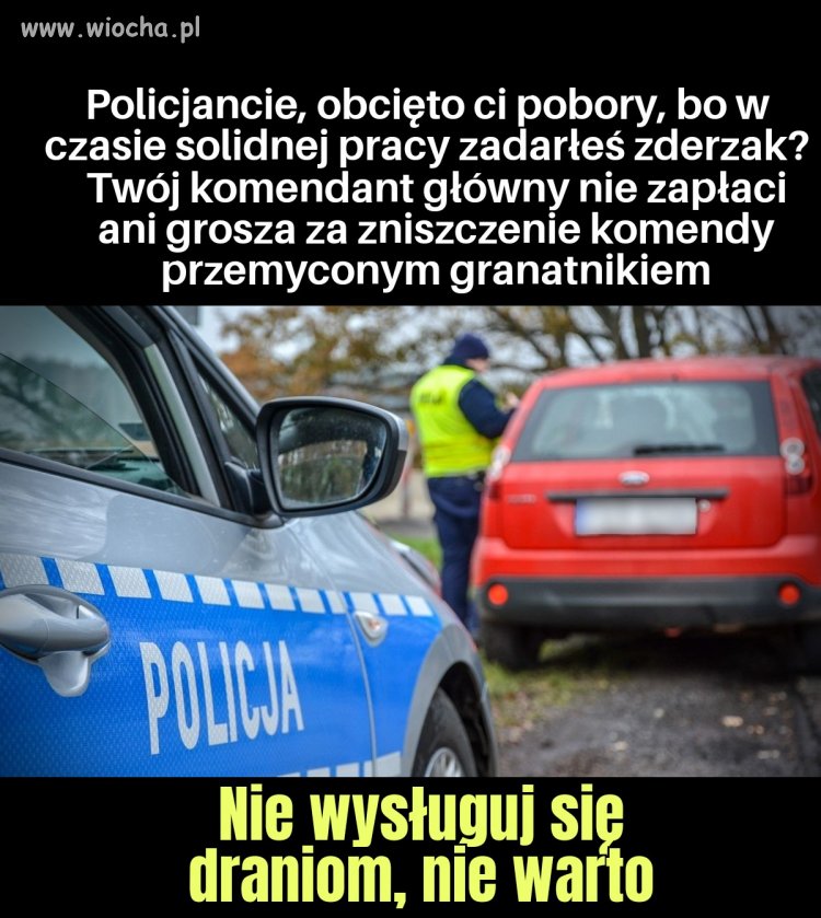 Dziś tracisz twarz, jutro może być gorsze 