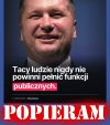Zgadzam się, nie powinien pełnić tej funkcji,