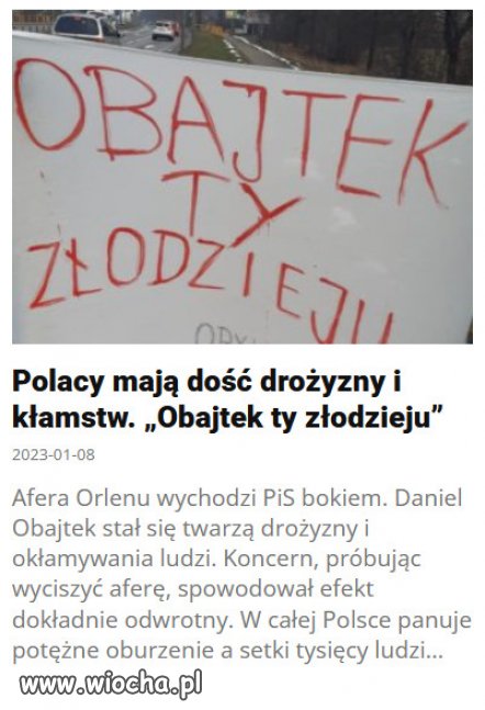 Gigantyczne zyski Orlenu to równie gigantyczne straty Polaków.