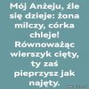 Wierszyk na dziś