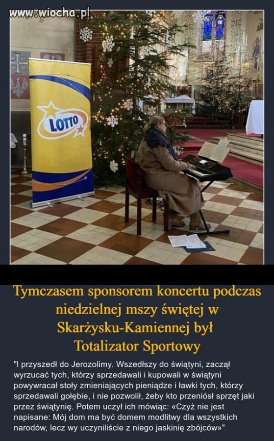To już nie religia tylko biznes 