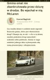 Może to kogoś nauczy, że dziury na drodze  należy...