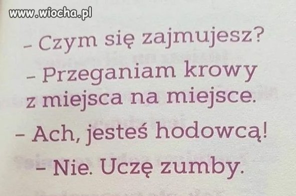 Można i tak
