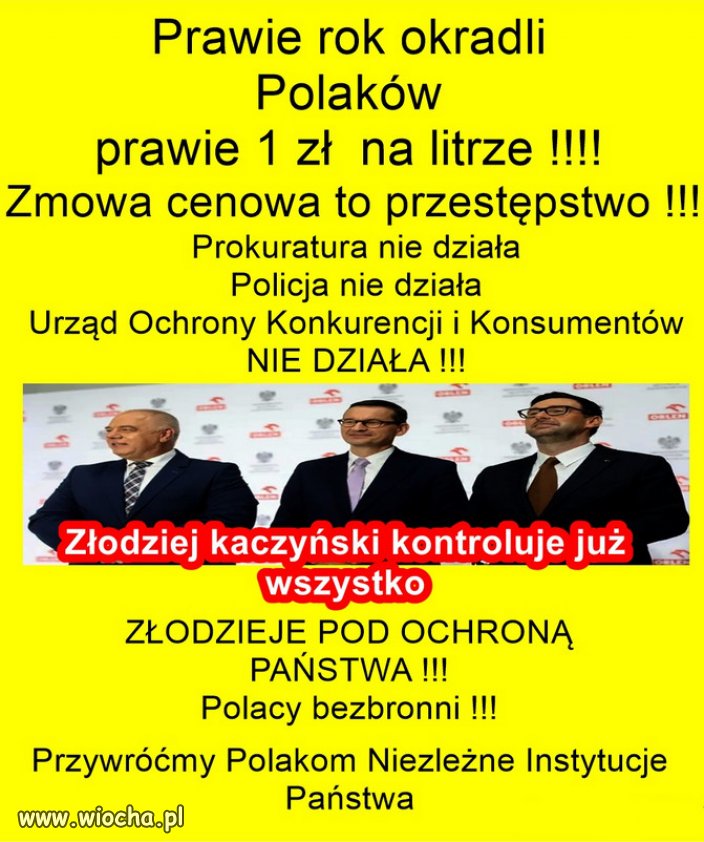 Drobne cwaniaczki PiSu, bezkarnie okradaja narod!