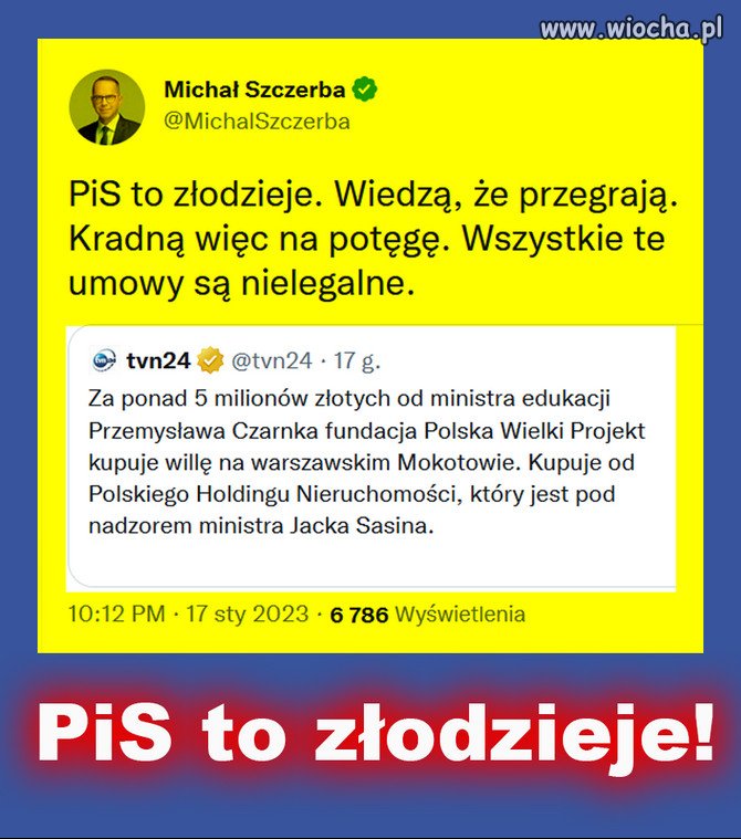 PiS juz kradnie obiema rekami, wiedza ze koniec blisko!!!