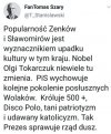 To jest obraz przaśnej Polski, hołota rządzi! 