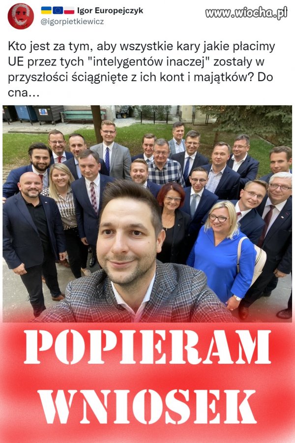 Na pewno jakieś 70 % Narodu.