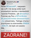 Czarnek ty idioto