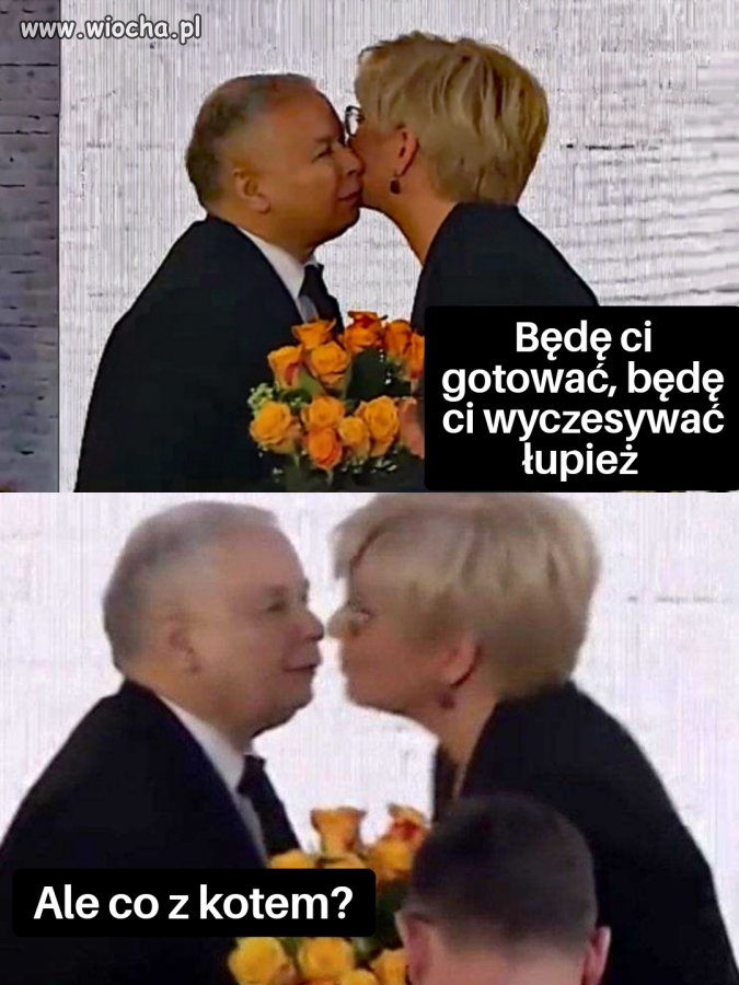 Ona gotowa ale on wierny 