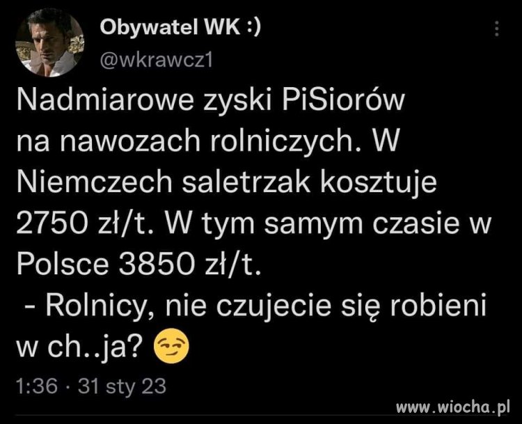 Rolnicy co wy na to ?