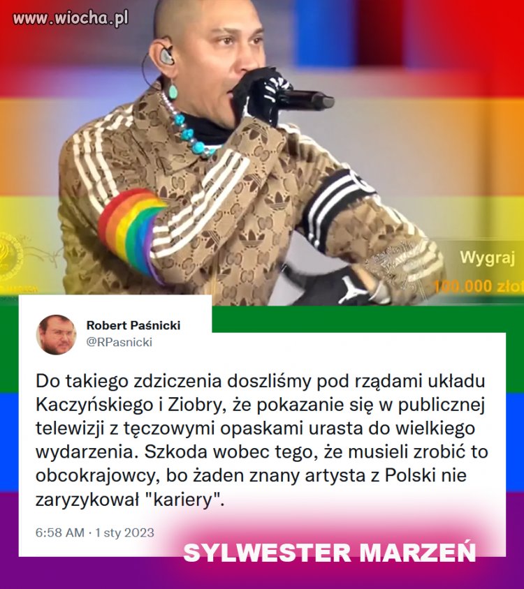 Ta tęcza im się po prostu należała