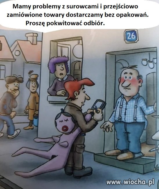 Chwilowo dostawa