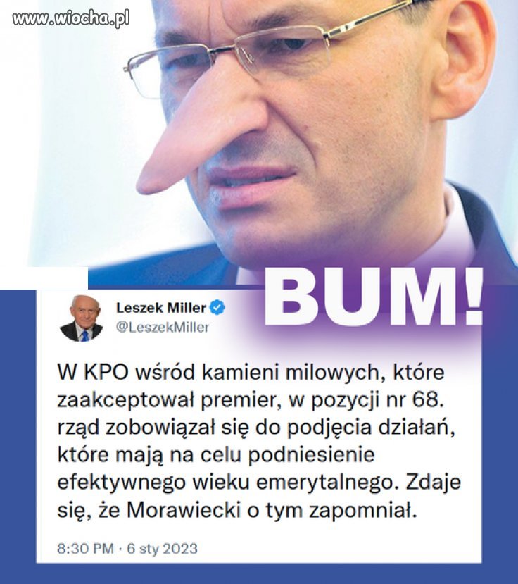 Jakoś o tym cicho bo wybory za pasem