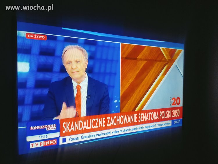 Skandaliczne zachowanie rzucono ogórkiem;) strach 