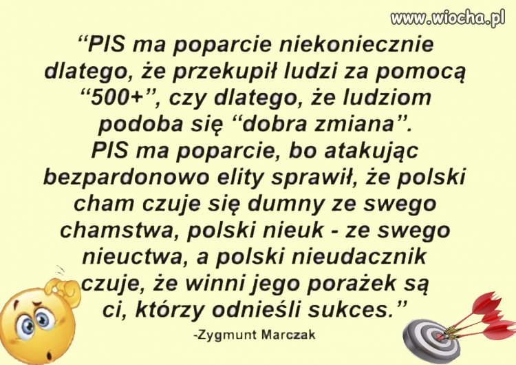 A polski nierób czuje się w końcu doceniony, 
