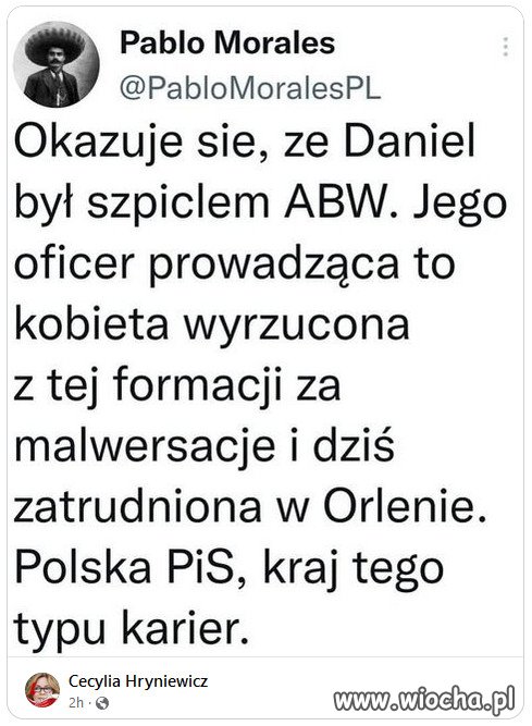 Obajtek szpiclem !!!